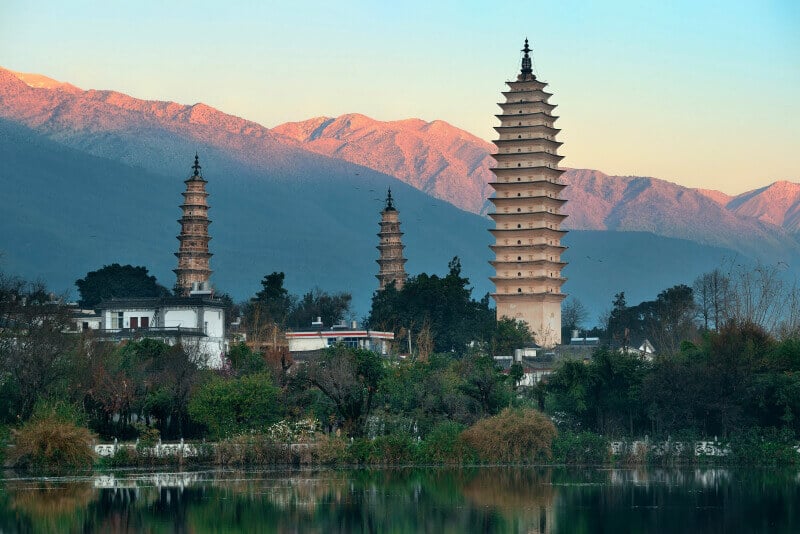 Trois-pagode-Dali-Yunnan