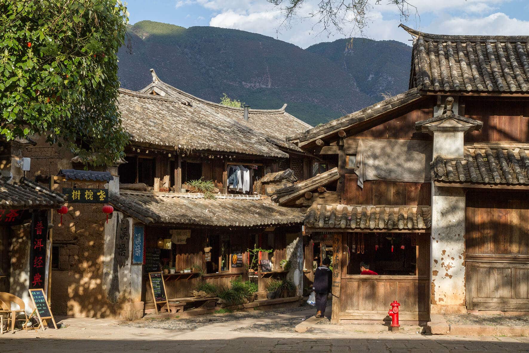 Village Shaxi Yunnan Chine