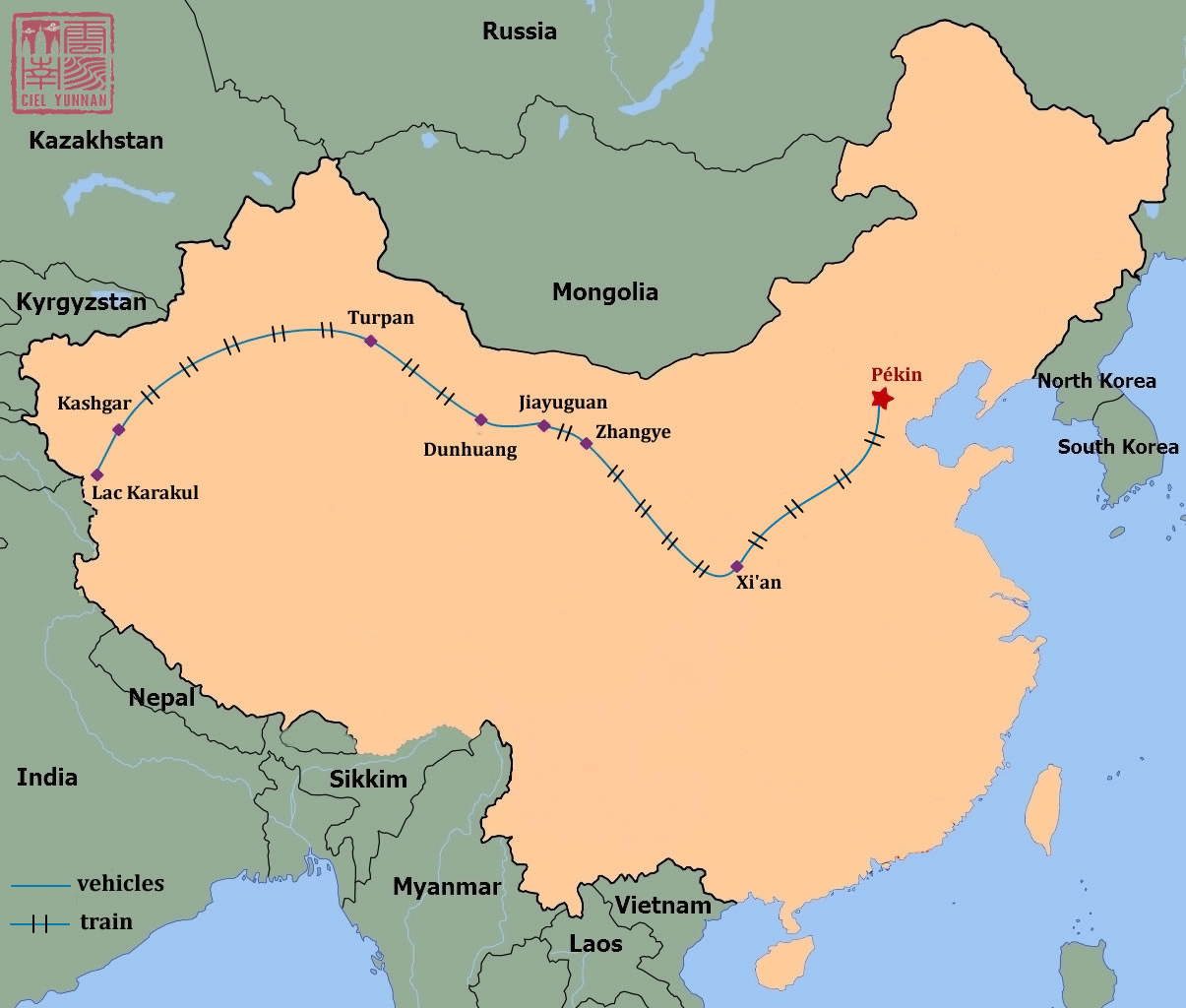 Voyage Route de la Soie