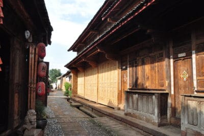 Ruelle du Shaxi village