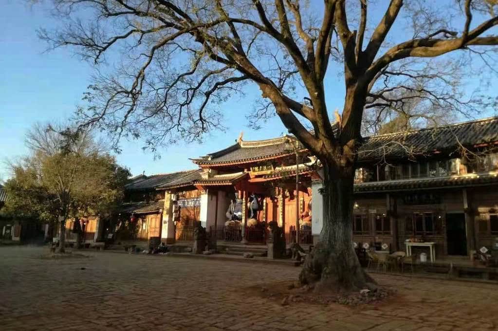 place centrale du village Shaxi