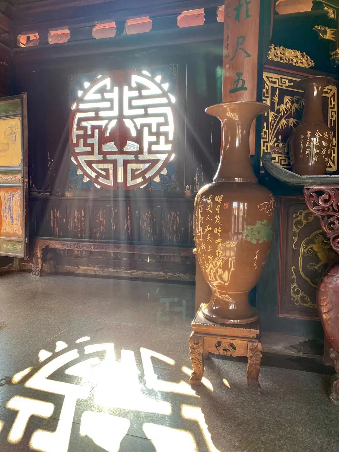 fenetre de la maison zhu Jianshui